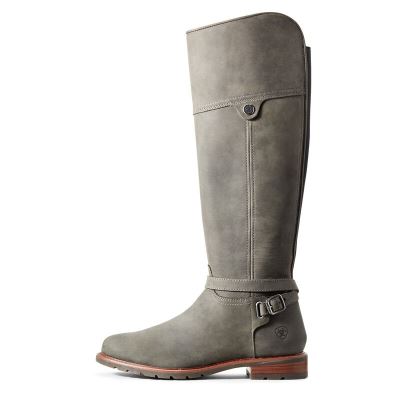 Ariat Carden Waterproof Gri Uzun Çizme Bayan (35694-434)